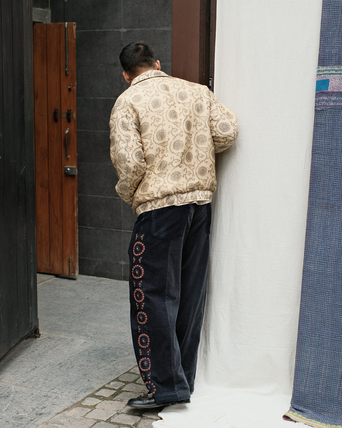 UPCYCLED CORDUROY TROUSER