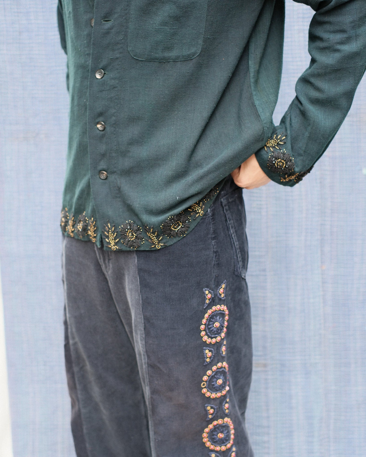 UPCYCLED CORDUROY TROUSER