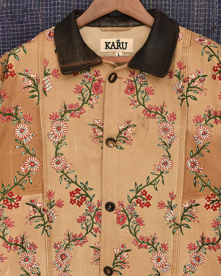UPCYCLED CHINTZ CANVAS COAT