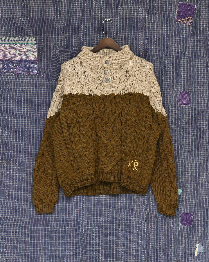 INTARSIA CABLE KNIT