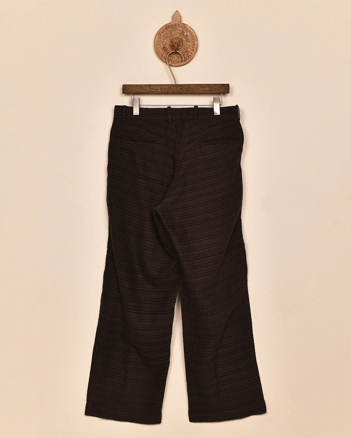 SIDE PLEATED TROUSER