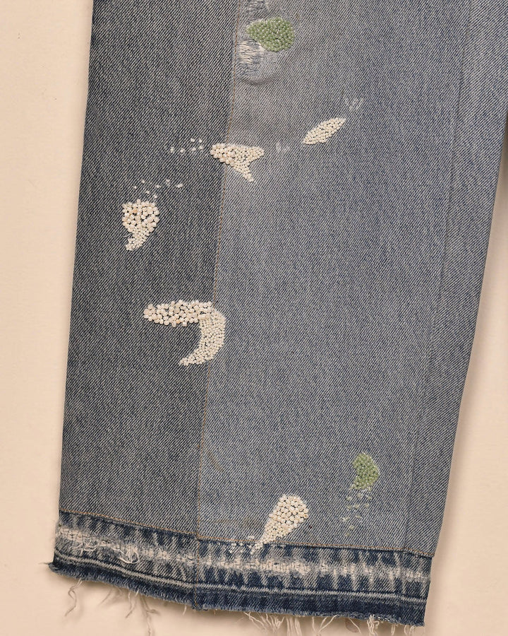 PAINT SPLATTER DENIM