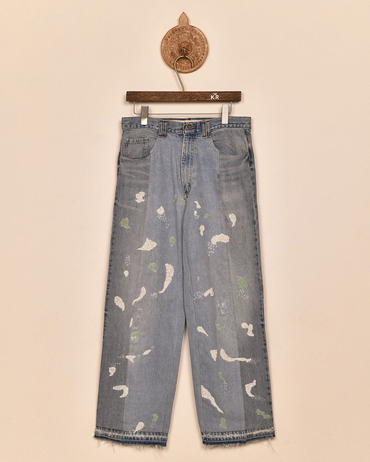 PAINT SPLATTER DENIM