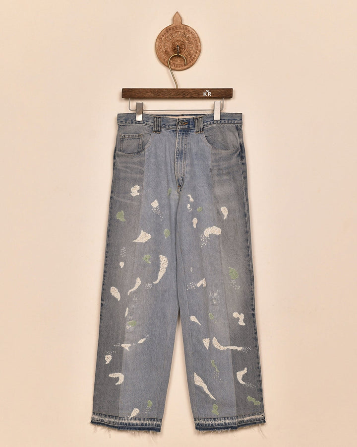 PAINT SPLATTER DENIM