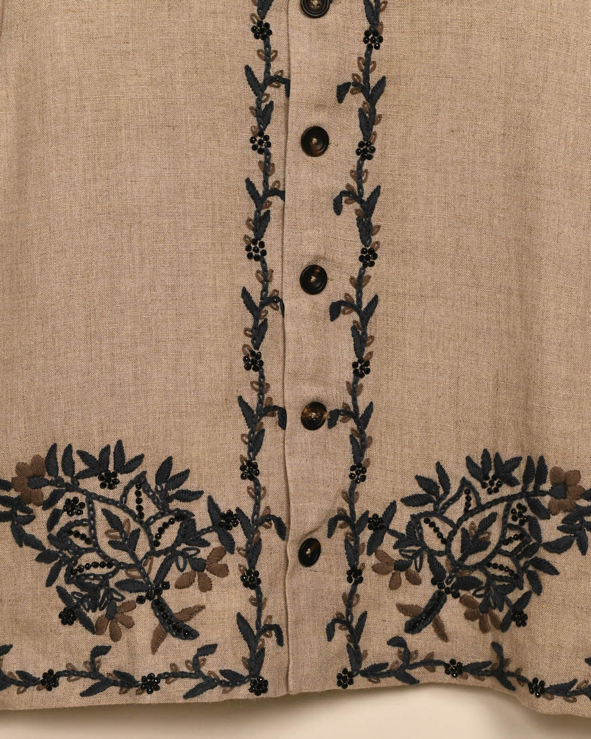 EMBROIDERED CHORE COAT