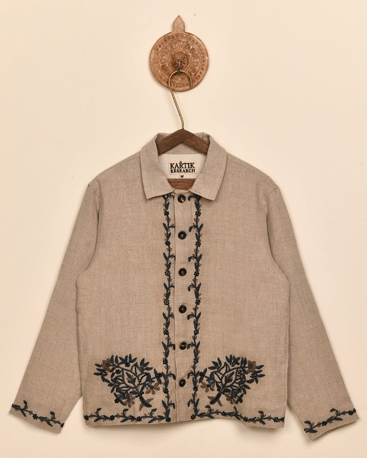 EMBROIDERED CHORE COAT