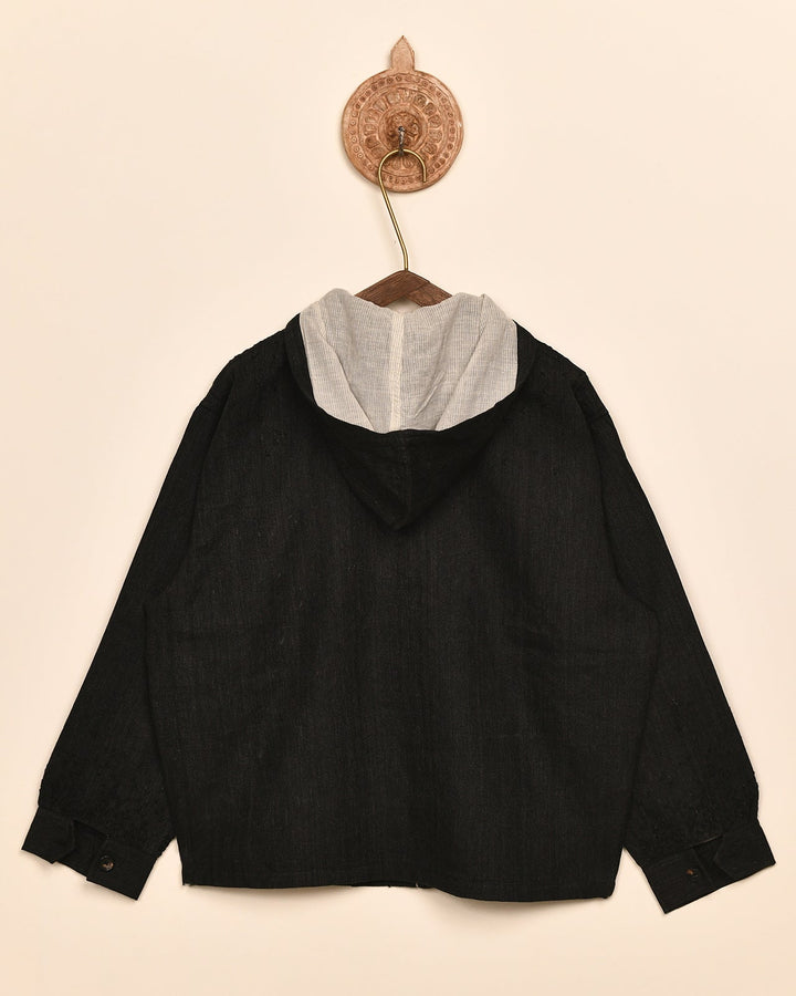 KANTHA ZIP HOODIE