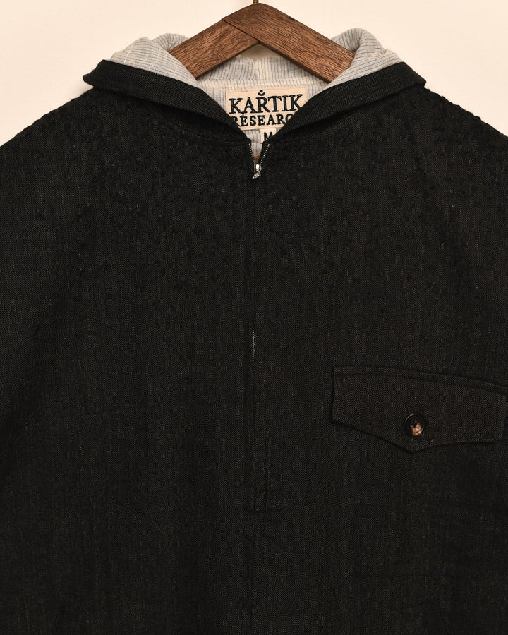KANTHA ZIP HOODIE