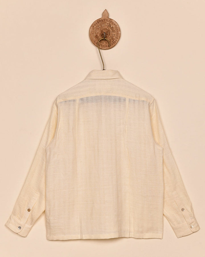 SILK STRIPE SHIRT