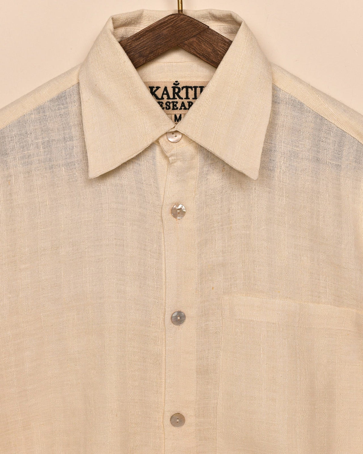 SILK STRIPE SHIRT