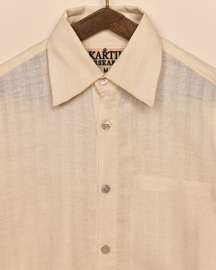SILK STRIPE SHIRT